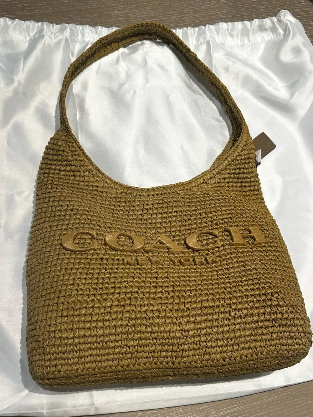Coach Brooklyn Shoulder Bag 28 in muted olive